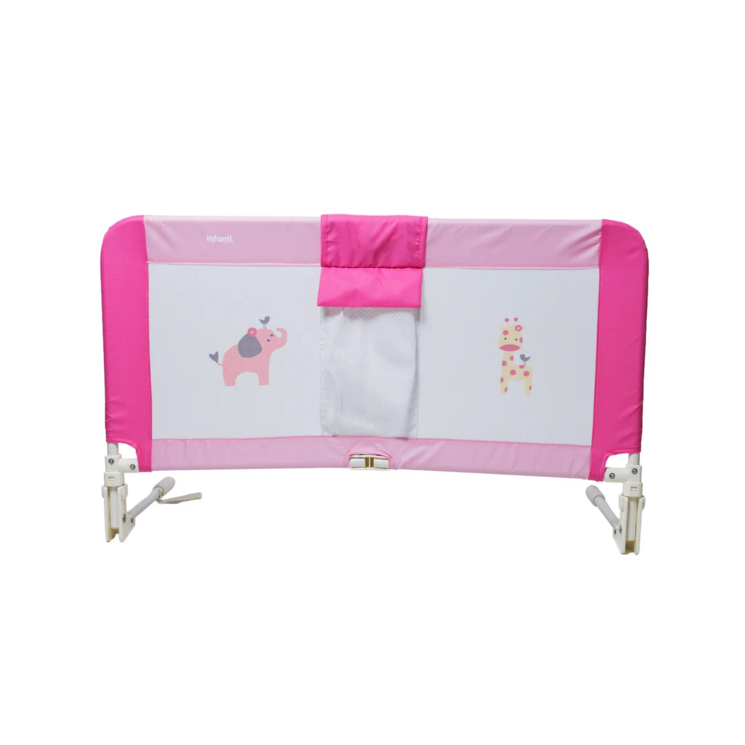 Baranda De Seguridad Cama Infanti Rosado