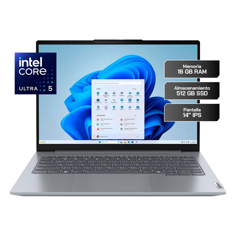 Laptop Lenovo ThinkBook 14 G7 Intel Core Ultra 5 16GB 512GB SSD WUXGA