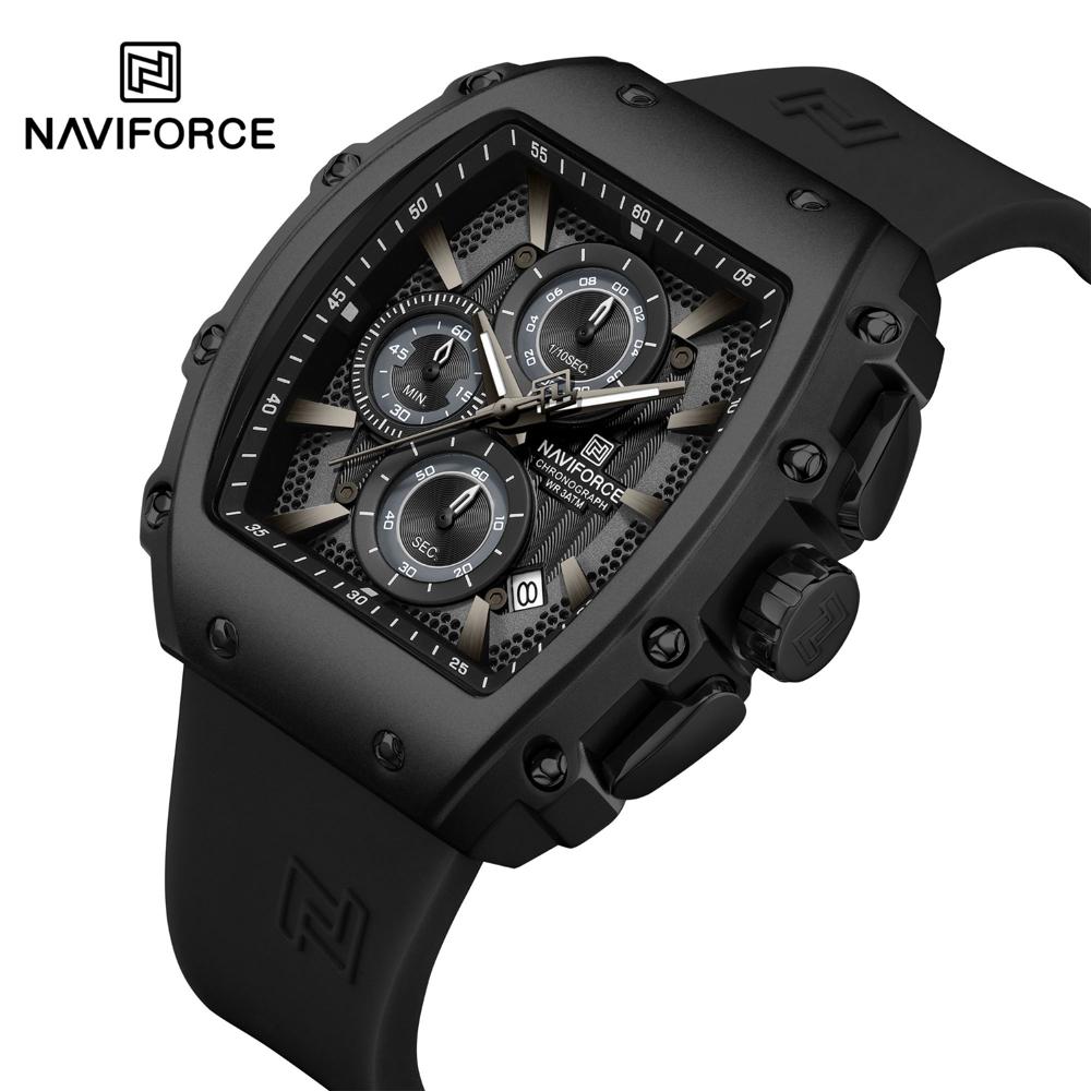 RELOJ DE HOMBRE MARCA NAVIFORCE 8070 BLACK