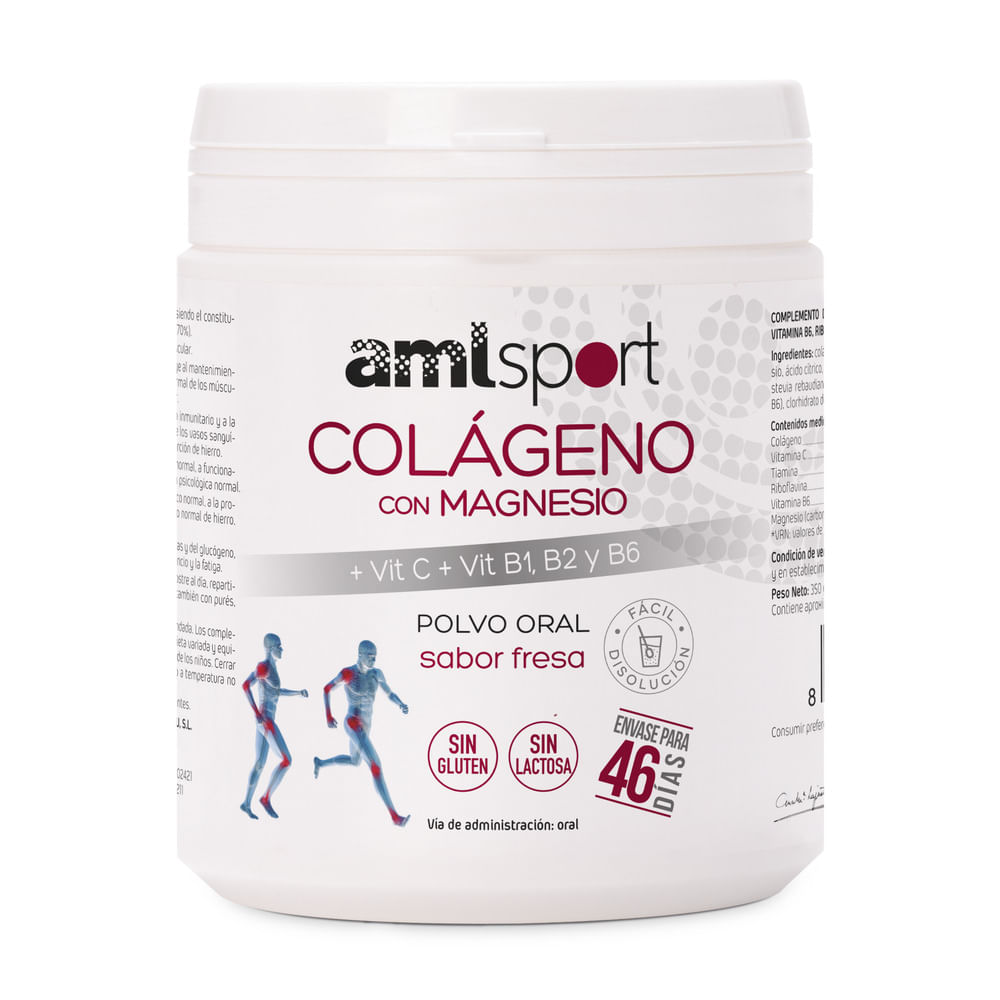 Colágeno con Magnesio + Vitamina C + vit. B1, B2 y B6 x 350 g