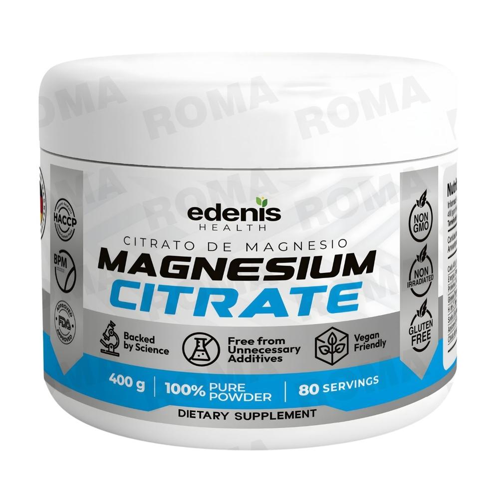 CITRATO DE MAGNESIO 400G EN POLVO EDENIS HEALTH