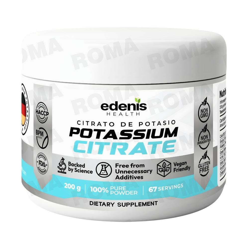 CITRATO DE POTASIO 200G EN POLVO EDENIS HEALTH