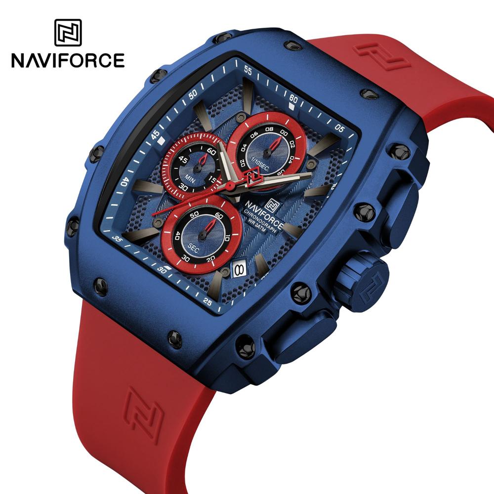 RELOJ DE HOMBRE MARCA NAVIFORCE 8070 RED