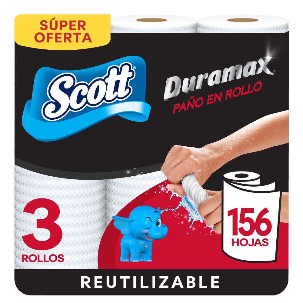 Toalla de Papel Reutilizable SCOTT Duramax 52H Paquete 3un
