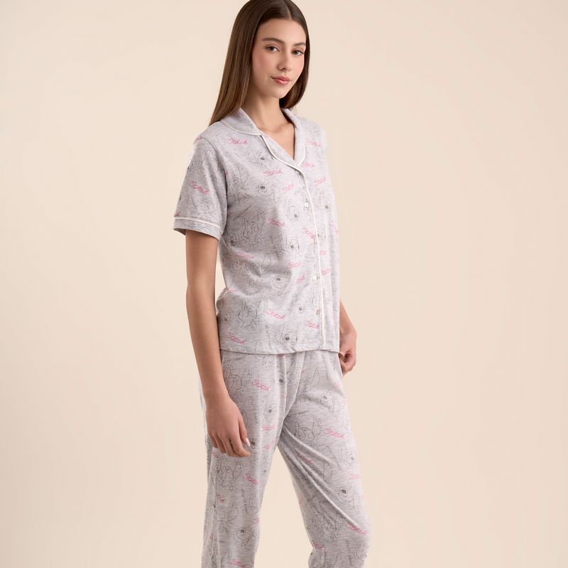 E.Femme® Pijama Milena 587 De Viscosa Para Mujer, Crudo, 32