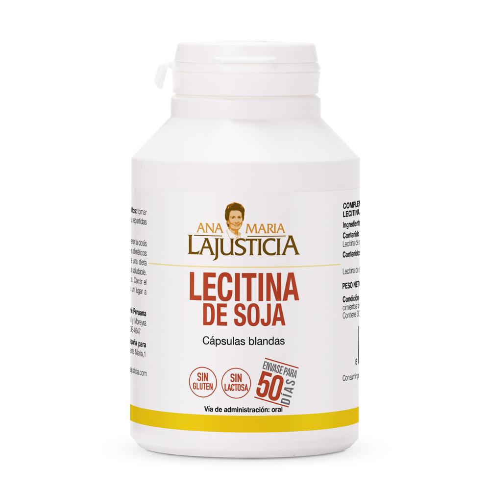 Lecitina de soja x 300 cápsulas blandas