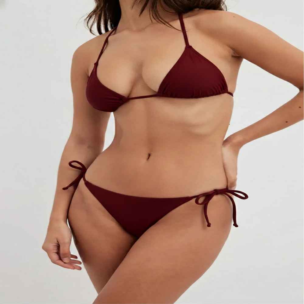 Bikini 2 Piezas Aster Vino