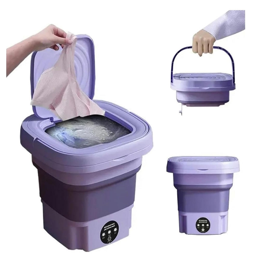 Mini Lavadora y Secadora de 12 L