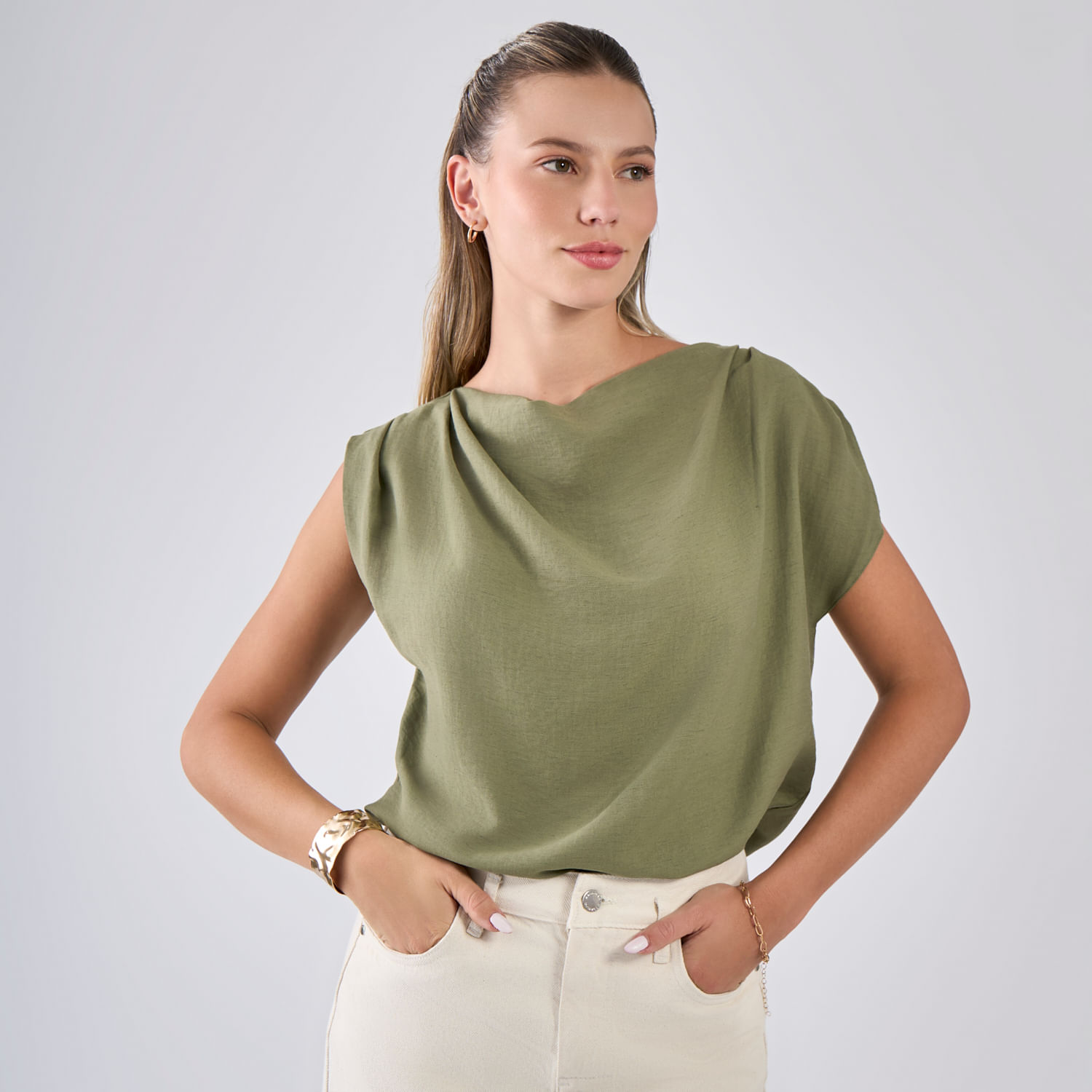 Blusa Mujer Malabar Pleat