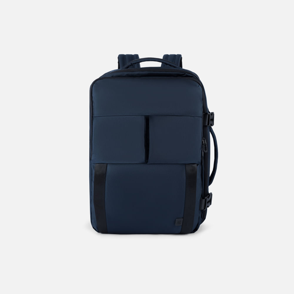 Mochila Viajera Burneo 3.0 Grande Azul