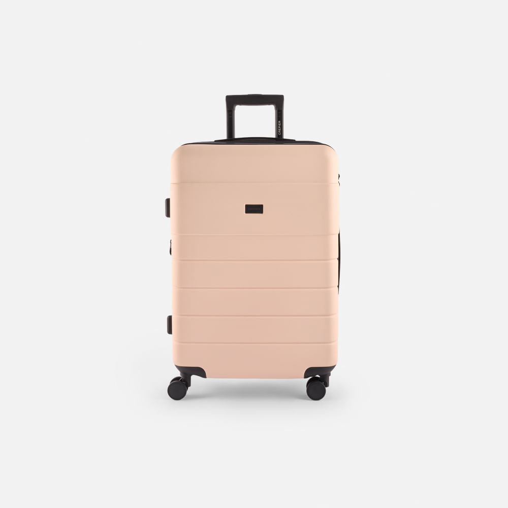 Maleta Dura Auckland 3.0 24"" Mediano Nude Pink