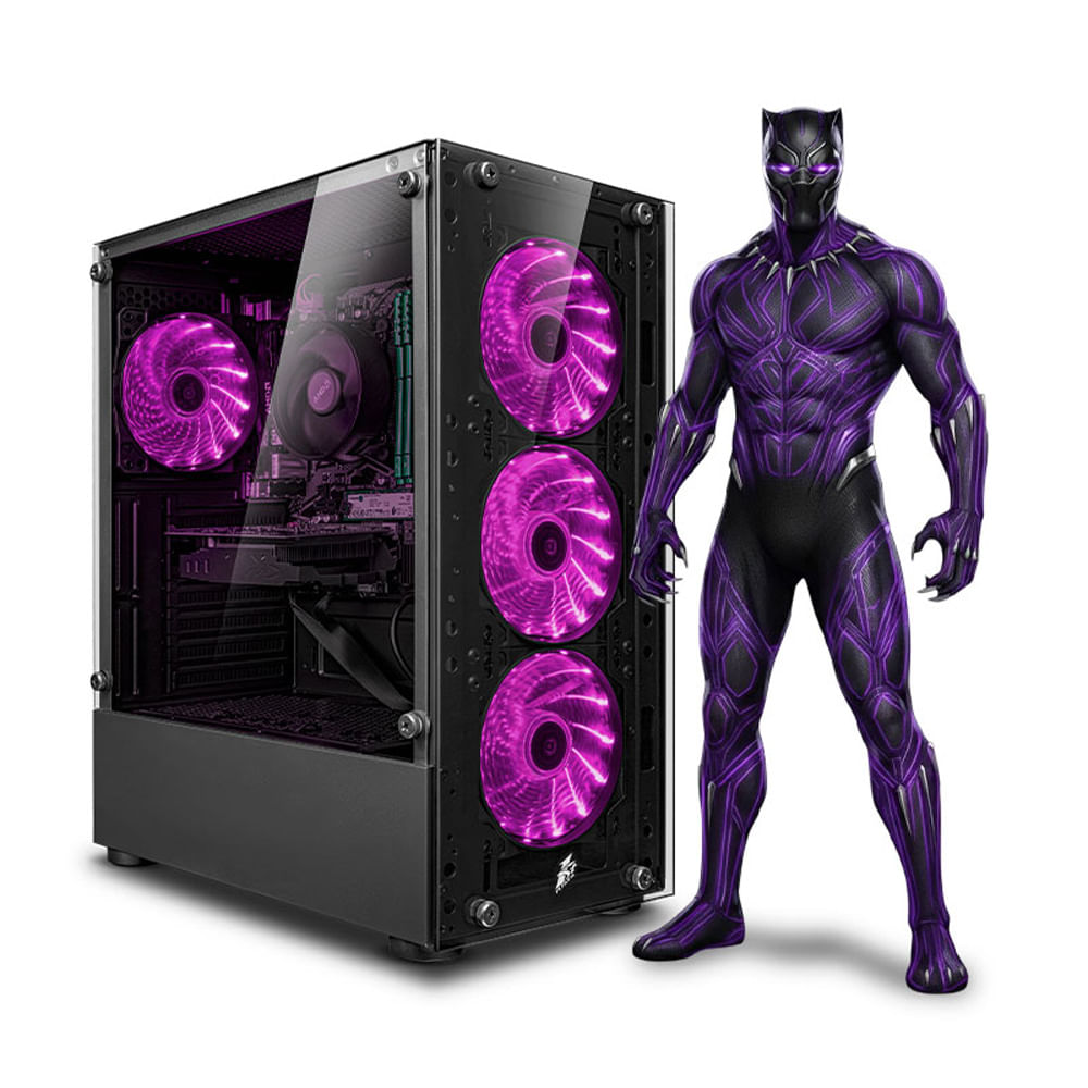 CPU Gamer Intel Core i7 10700F 32gb 1TB RTX3050 6GB Mipclista PINK COMPUTADORA