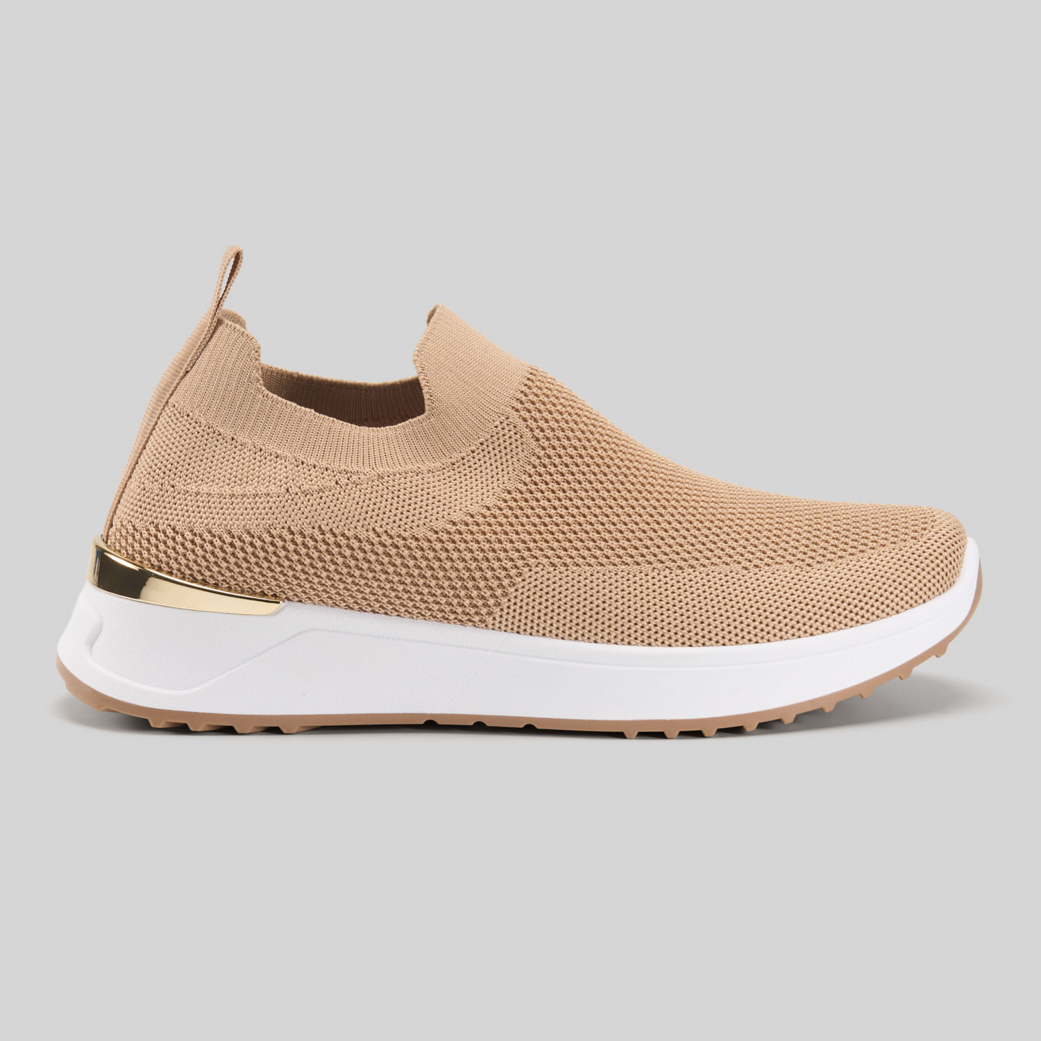 Zapatillas Urbanas Mujer Madison Cortslip Beige