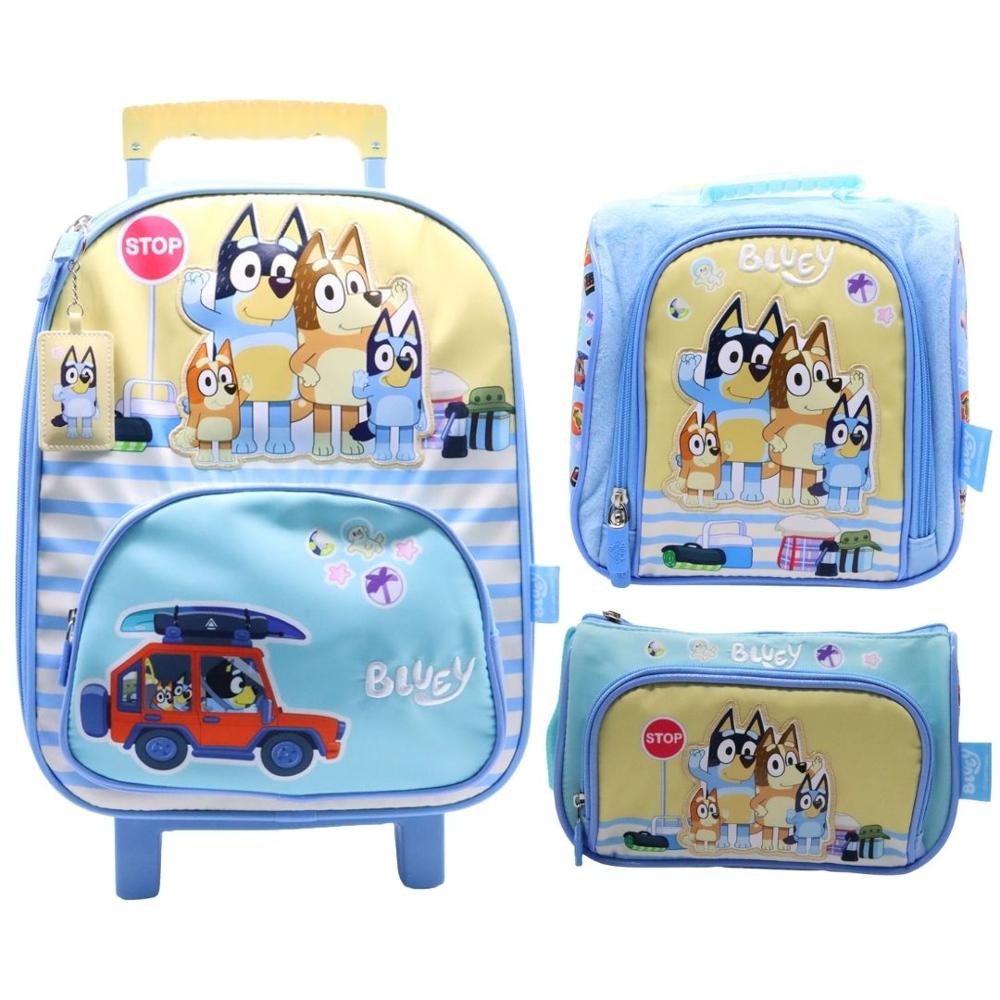 Pack Escolar Maleta Bluey Familia Nido - Oechsle