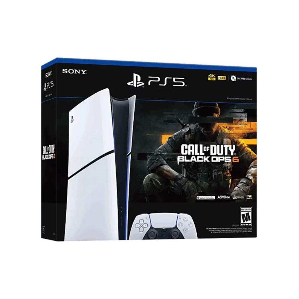 Consola PlayStation 5 Slim Digital Edition Bundle Call of Duty Black Ops 6