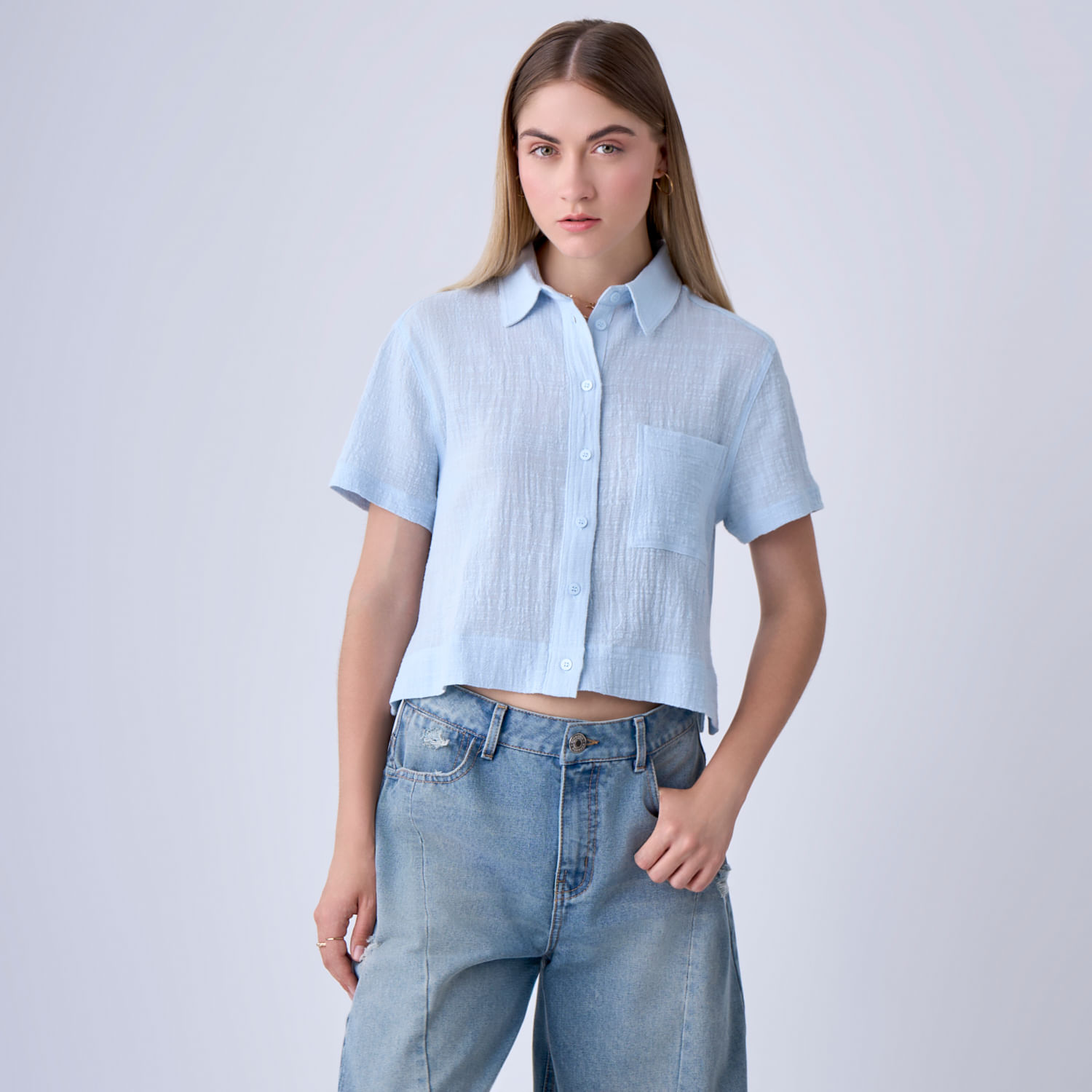 Blusa Mujer Hypnotic Cuadra