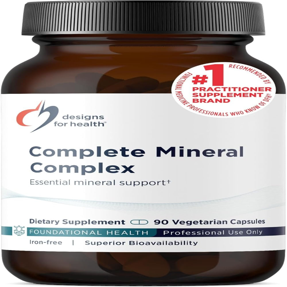 Designs for Health Complejo mineral completo suplemento esencial