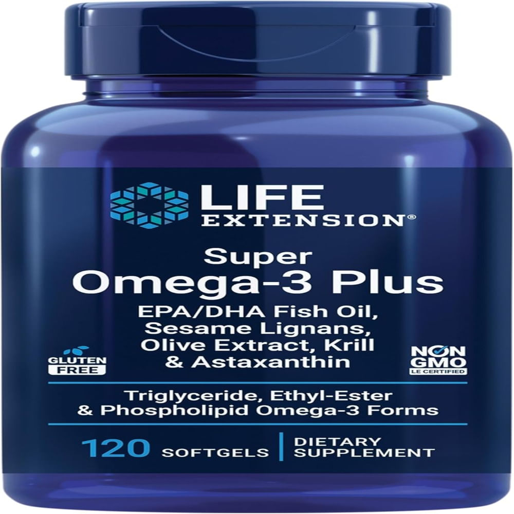 Life Extension Aceite de Pescado Super Omega3 Plus EPA DHA