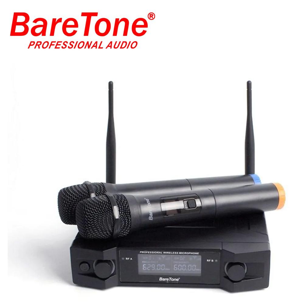 Micrófono BareTone WM-180H x2 unidades Inalámbricos con receptor