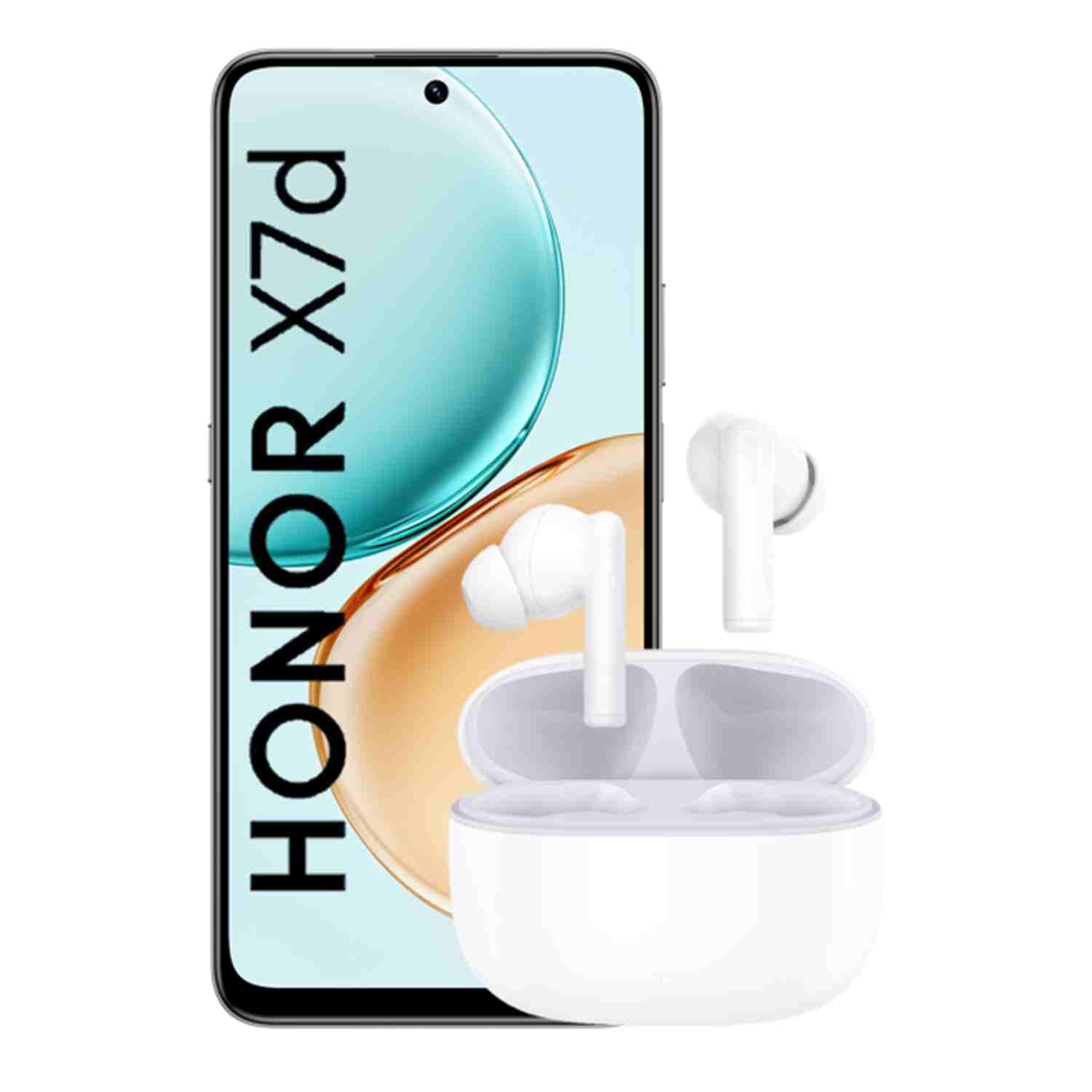 Honor X7D 8GB + 256GB + Earbids X7 Lite Silver