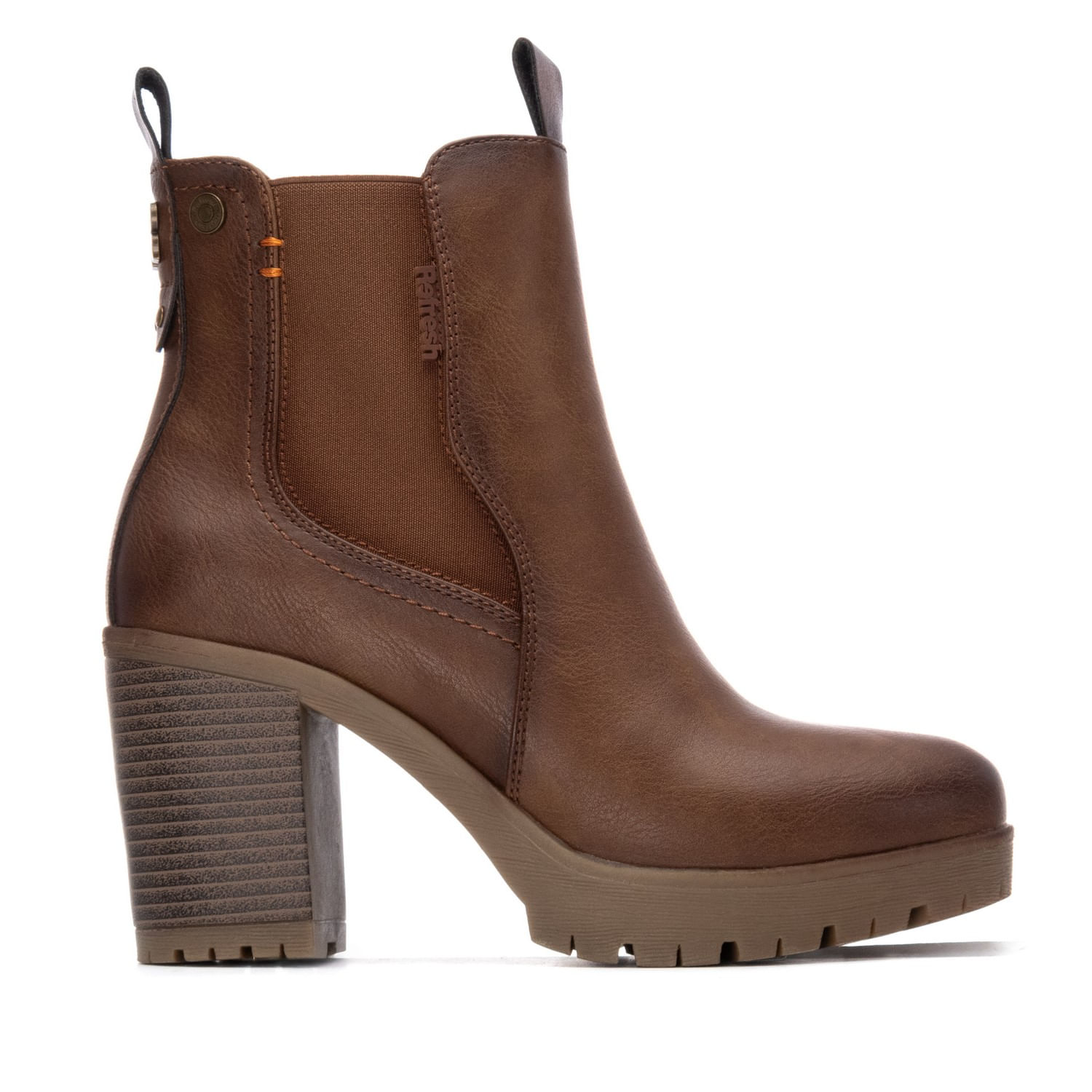 Botines Refresh Mujer 173200 Camel 40