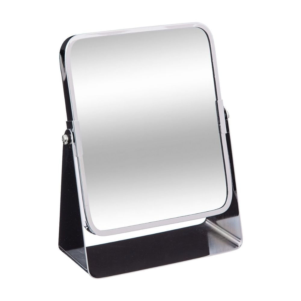 Espejo de mesa giratorio Plateado con aumento X3 Espejo de mesa giratorio Plateado con aumento X3