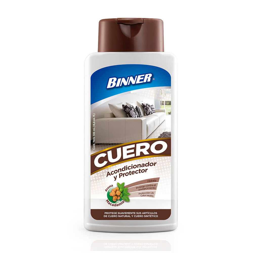 Limpiador Antipartículas de Cuero Binner 500ml