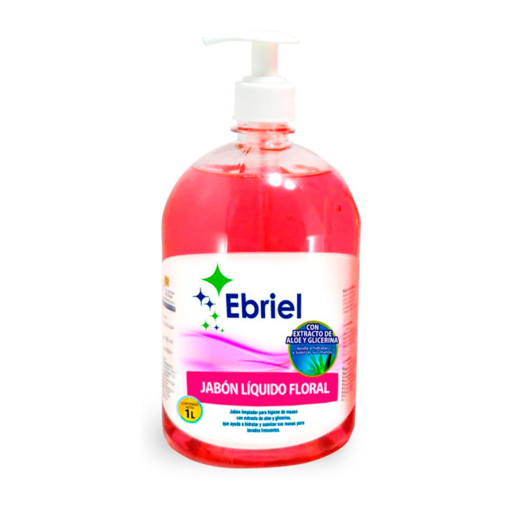 Jabón Líquido Floral Ebriel 1 litro Jabón Líquido Floral Ebriel 1 litro