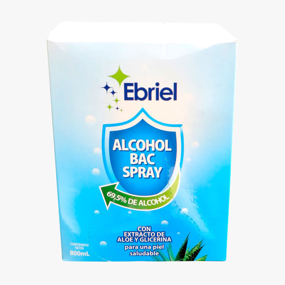 Alcohol spray sachet 800ml Ebriel Alcohol spray sachet 800ml Ebriel