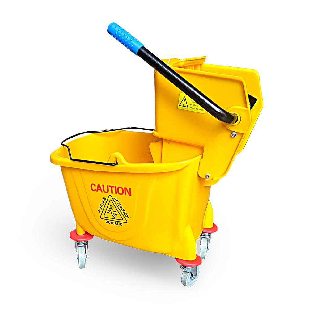 Carrito de Plástico Ebriel Modelo 36 L para Limpieza Industrial