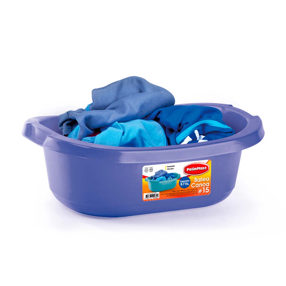 Batea Canoa #15 Polinplast