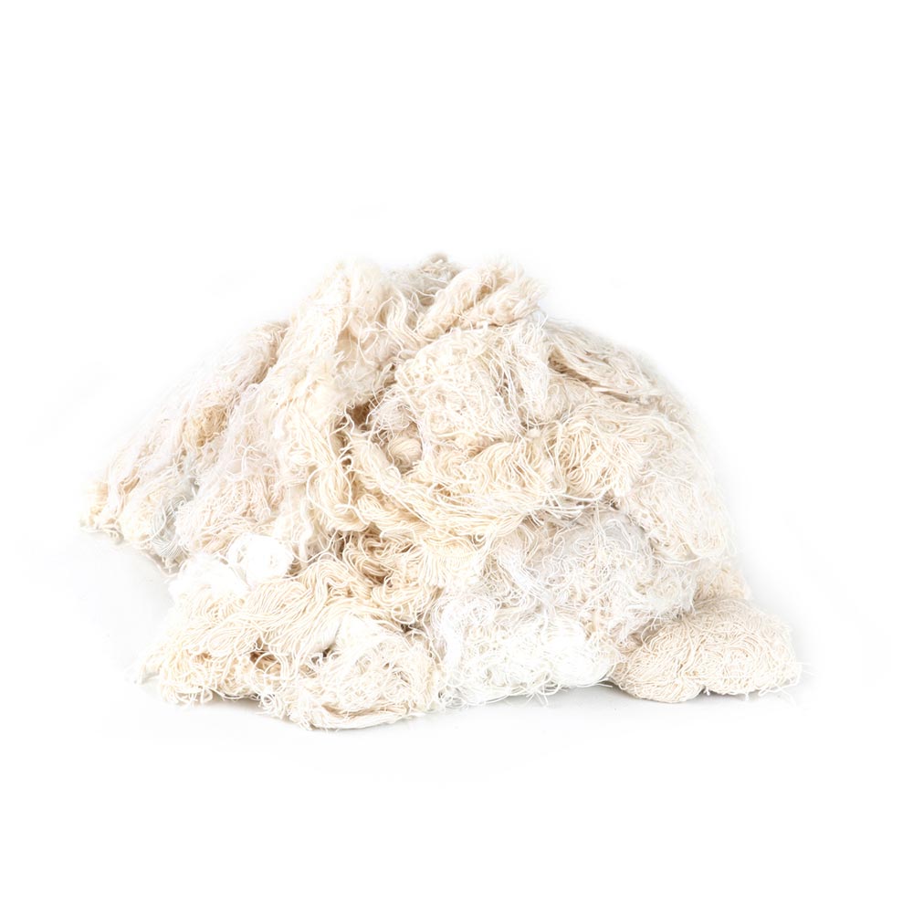 Waype de Algodón Krl Modelo Cardado X 250 Gr Blanco Waype de Algodón Krl Modelo Cardado X 250 Gr Blanco