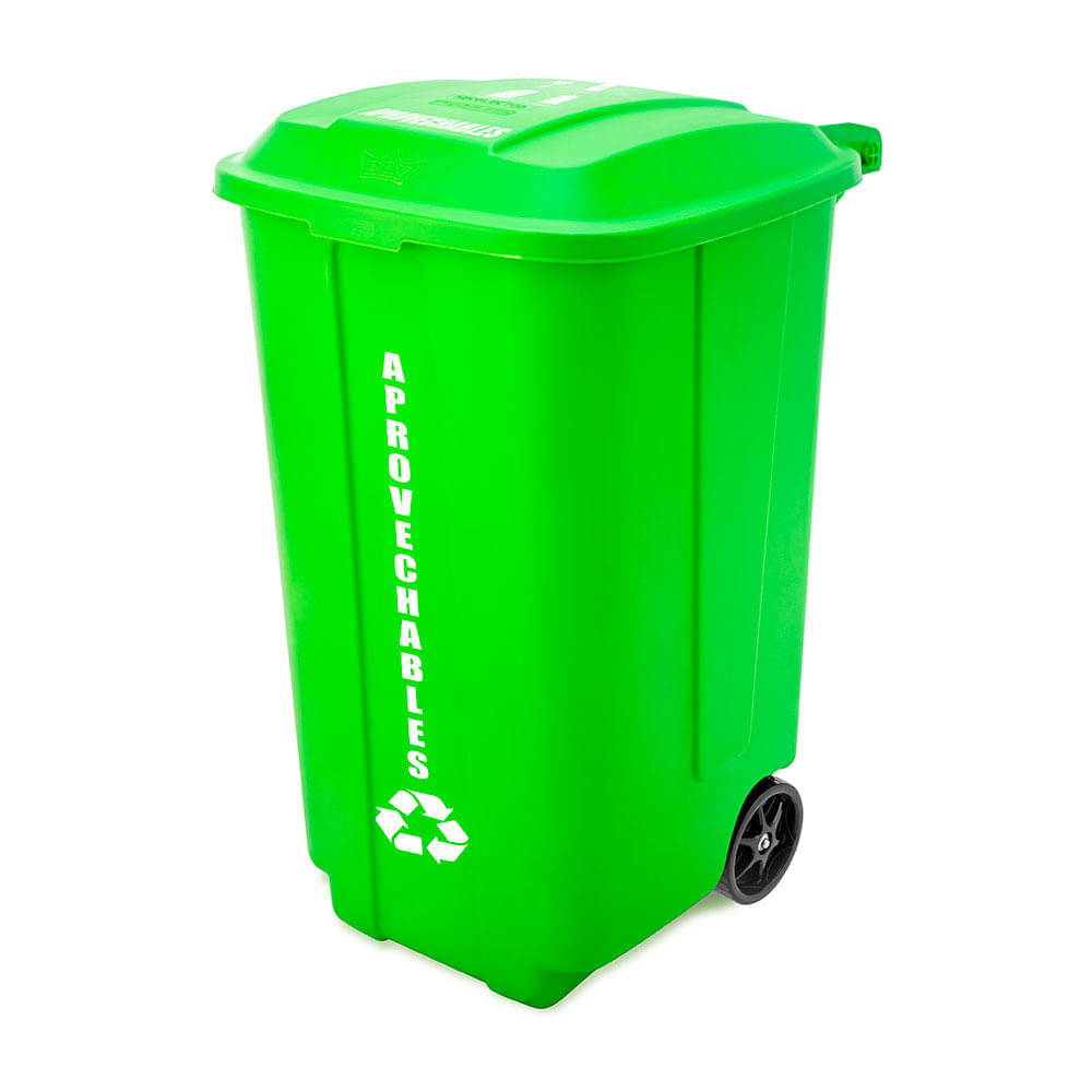 Tacho recolector Megaforte 178 litros Aprovechables Reyplast Tacho recolector Megaforte 178 litros Aprovechables Reyplast