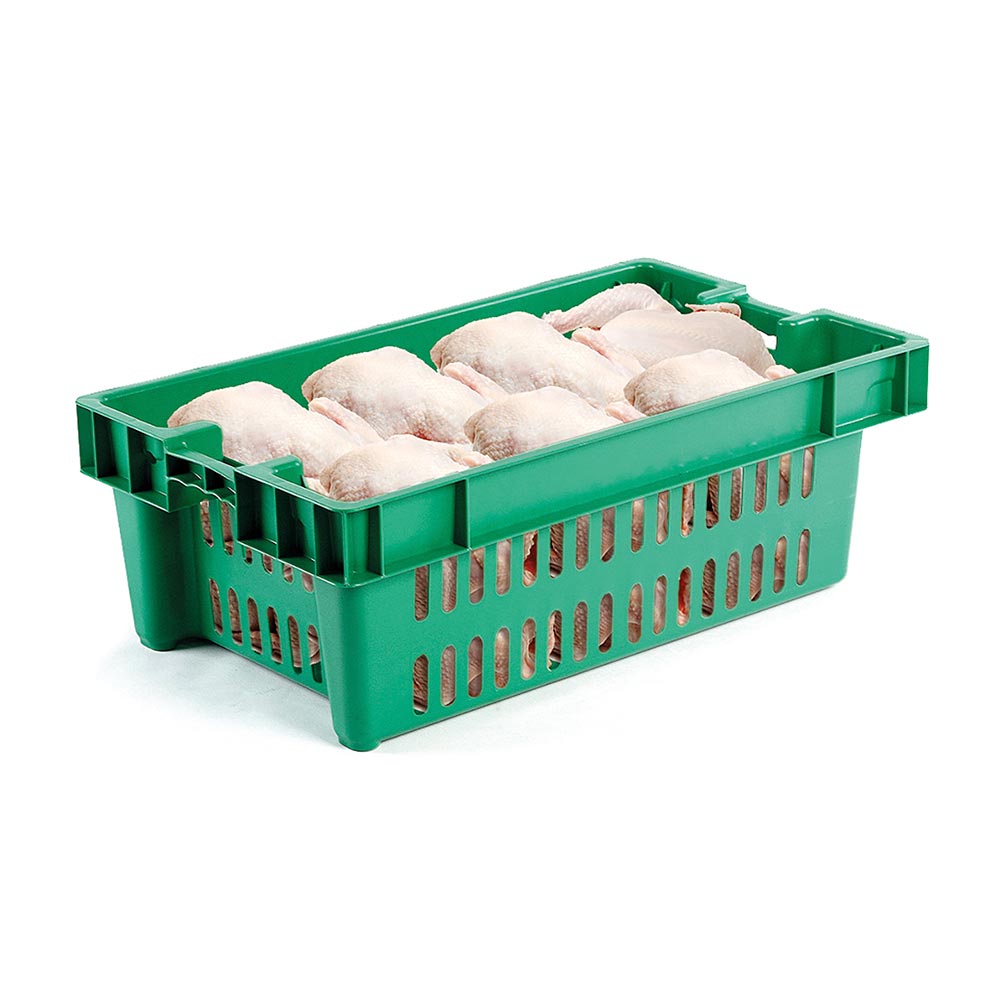 Jaba avícola calada Polinplast