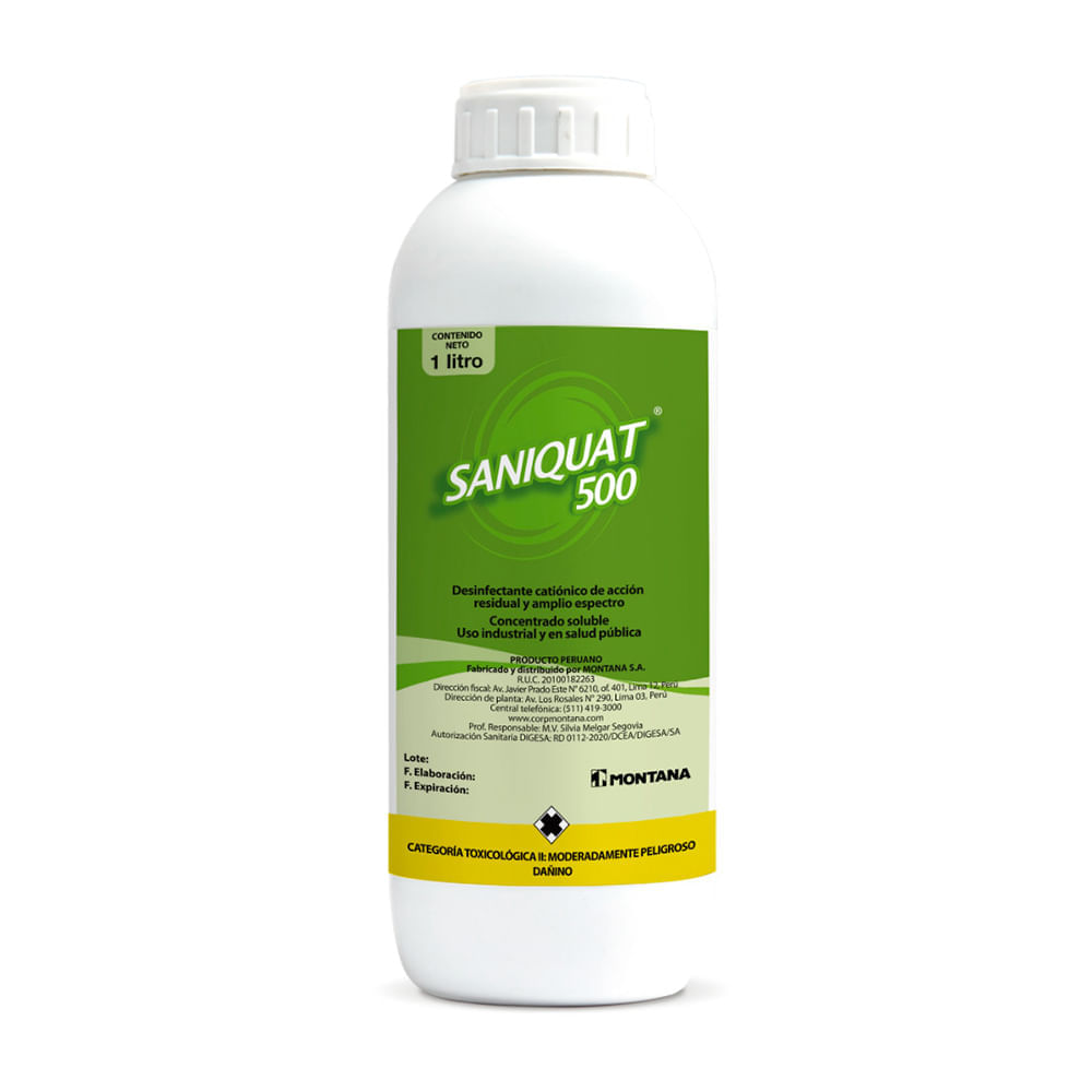 Saniquat 500 desinfectante 1 litro