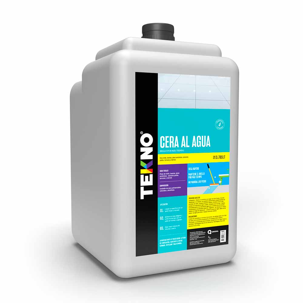 Cera al Agua Tekno 1 Galón Cera al Agua Tekno 1 Galón