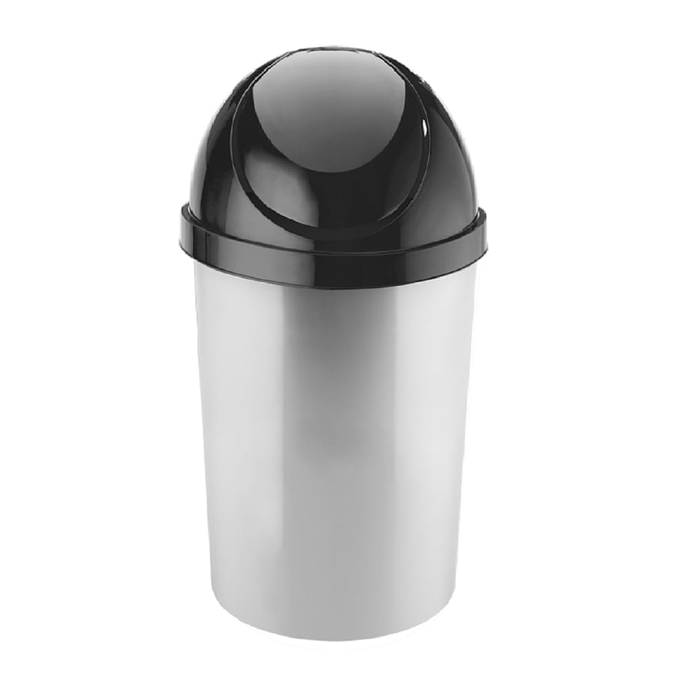 Papelera de Baño Reyplast Magaly Metalizada #18 Polipropileno 8.49 l