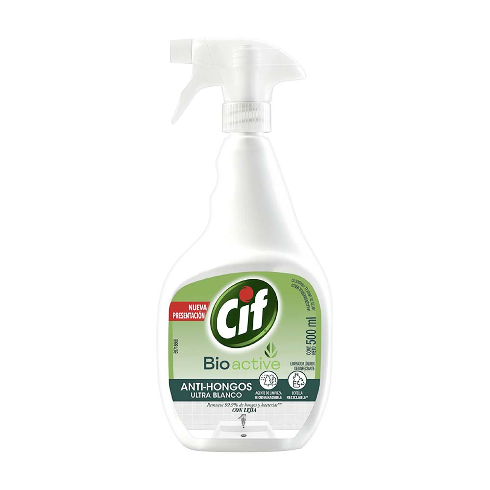 Limpiador Cif Anti Hongos Gatillo 500ml