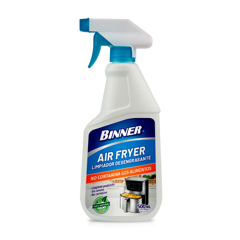 Limpiador Antibacterial Binner para Air Fryer 500ml Blanco