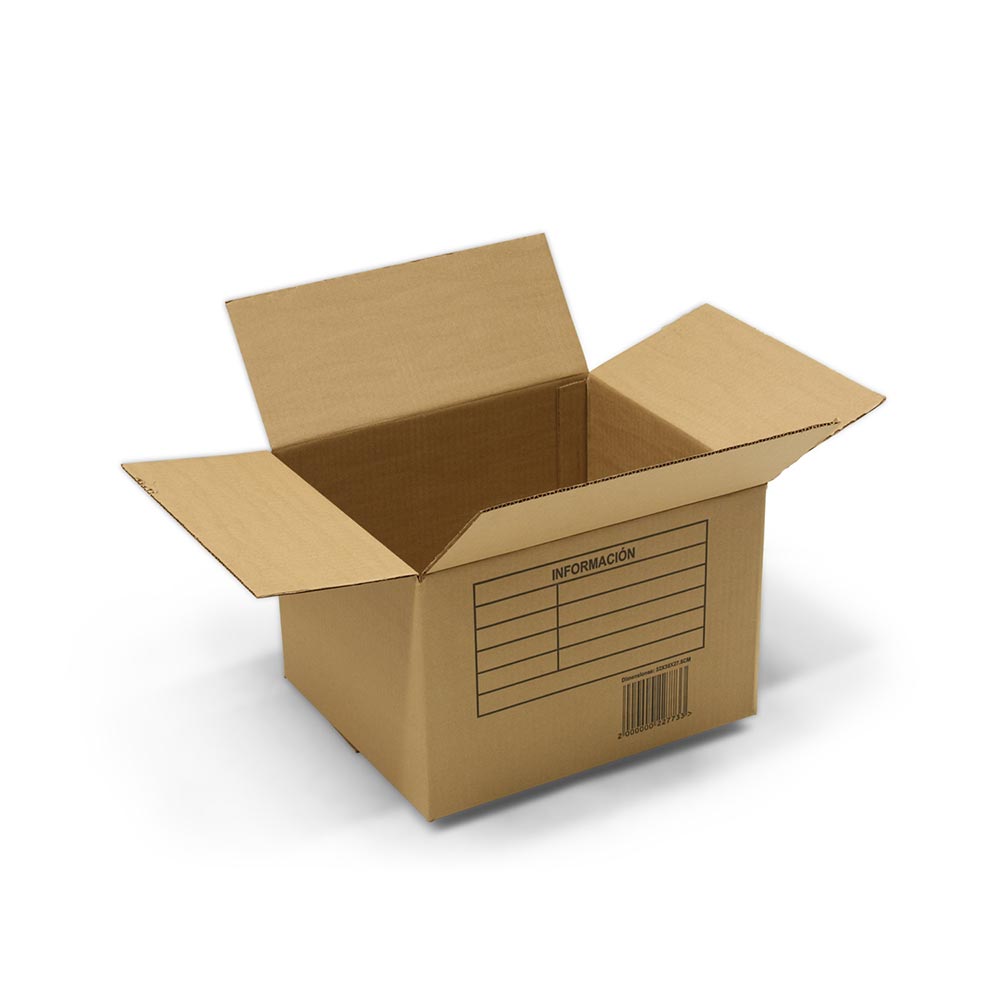 Caja de cartón 32 x 38 x 28 cm Caja de cartón 32 x 38 x 28 cm
