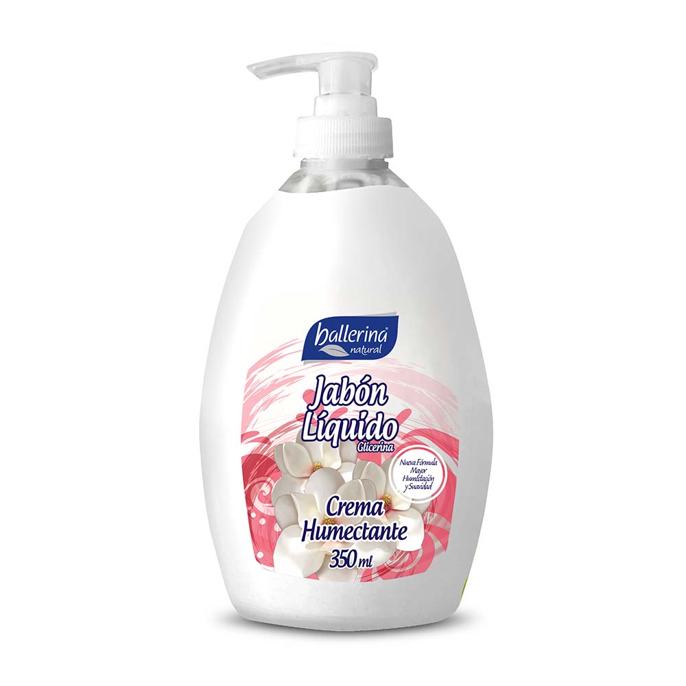 Jabón Líquido Crema Humectante 350 ml Ballerina Jabón Líquido Crema Humectante 350 ml Ballerina