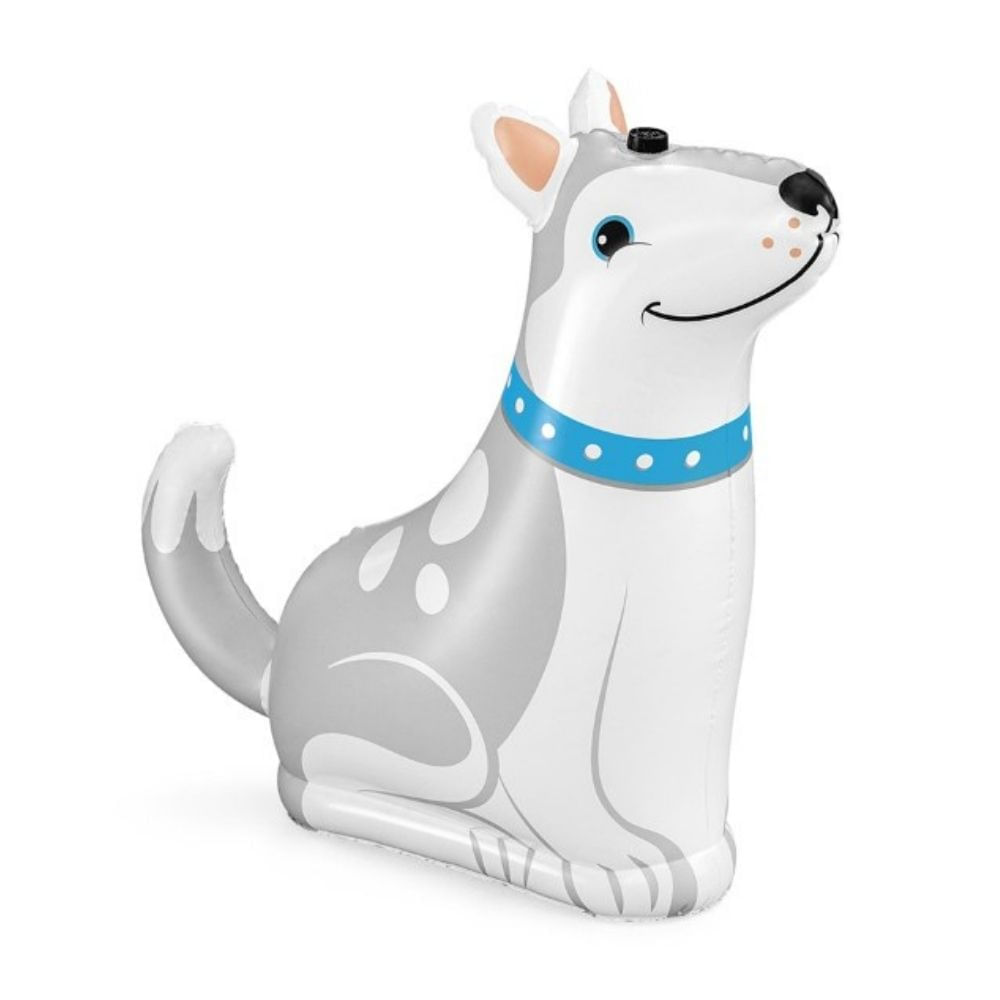 Aspersor Inflable Happy Husky Bestway Modelo 52570 PVC Blanco de 112x44x100cm Aspersor Inflable Happy Husky Bestway Modelo 52570 PVC Blanco de 112x44x100cm