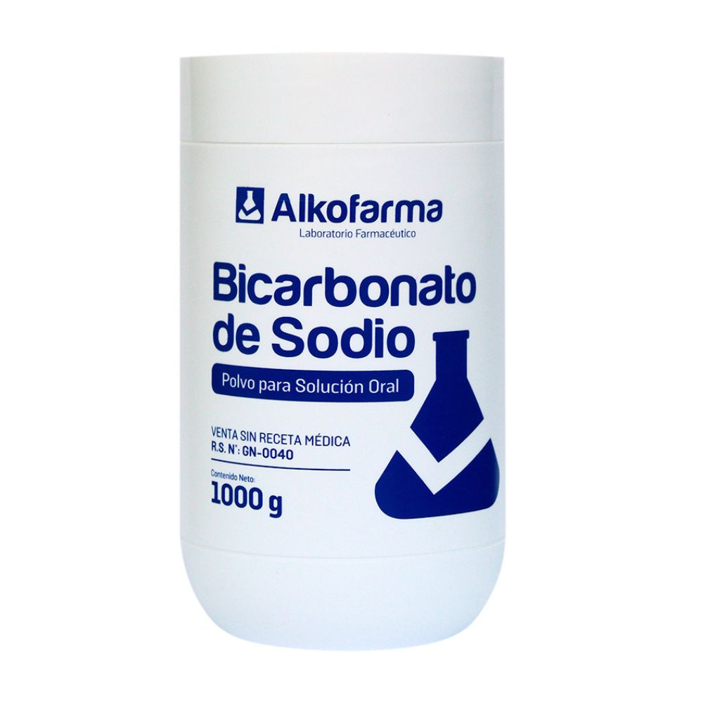 Bicarbonato de Sodio 1kg Alkofarma Bicarbonato de Sodio 1kg Alkofarma
