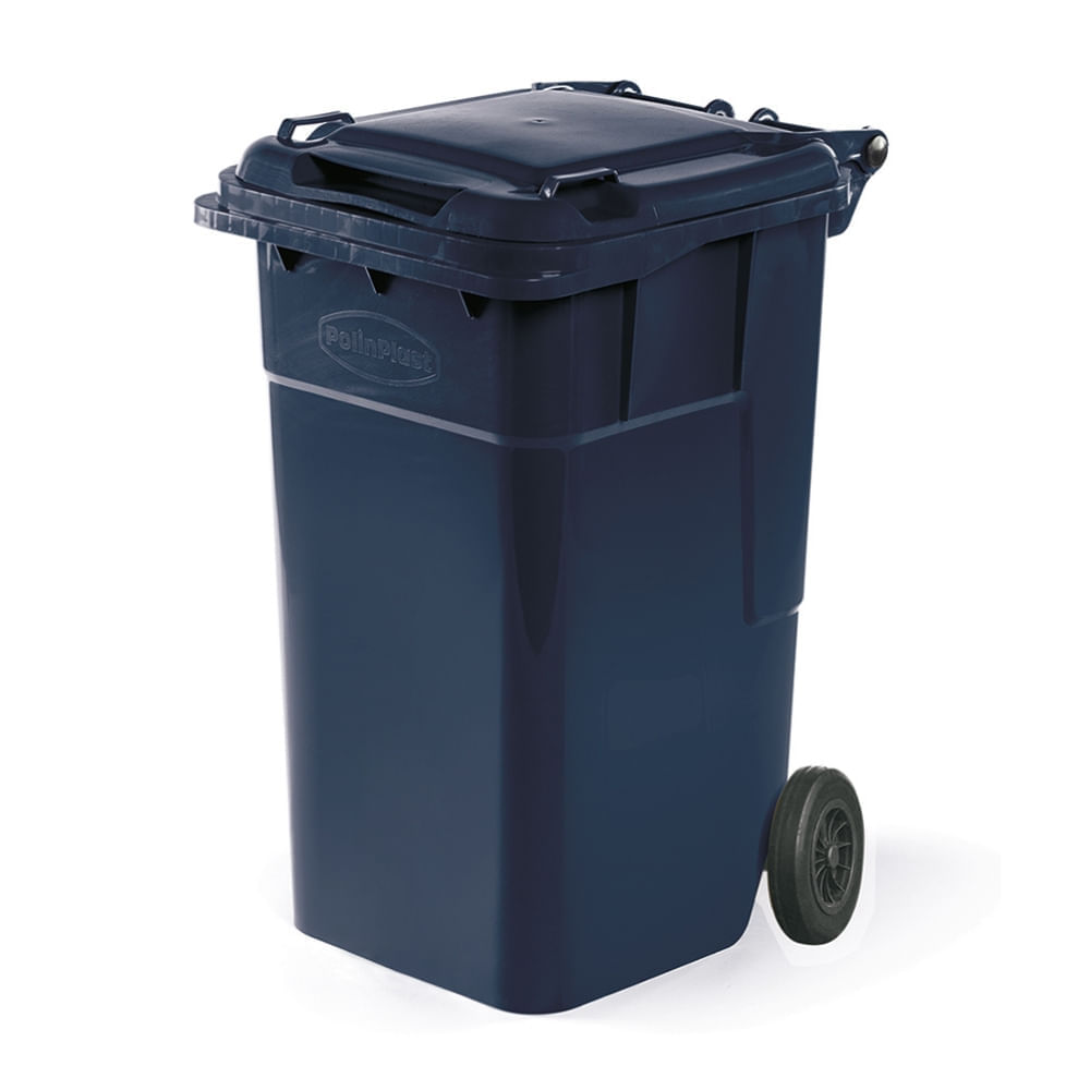 Super Tacho Recolector King Kong N° 120 con Ruedas Azul Polinplast Super Tacho Recolector King Kong N° 120 con Ruedas Azul Polinplast