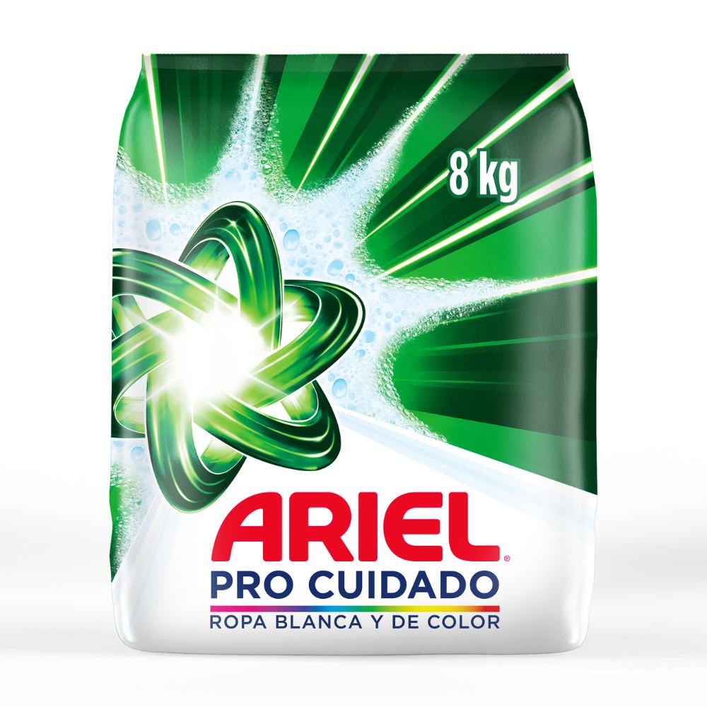 Detergente en Polvo Ariel Pro Cuidado 8kg Detergente en Polvo Ariel Pro Cuidado 8kg