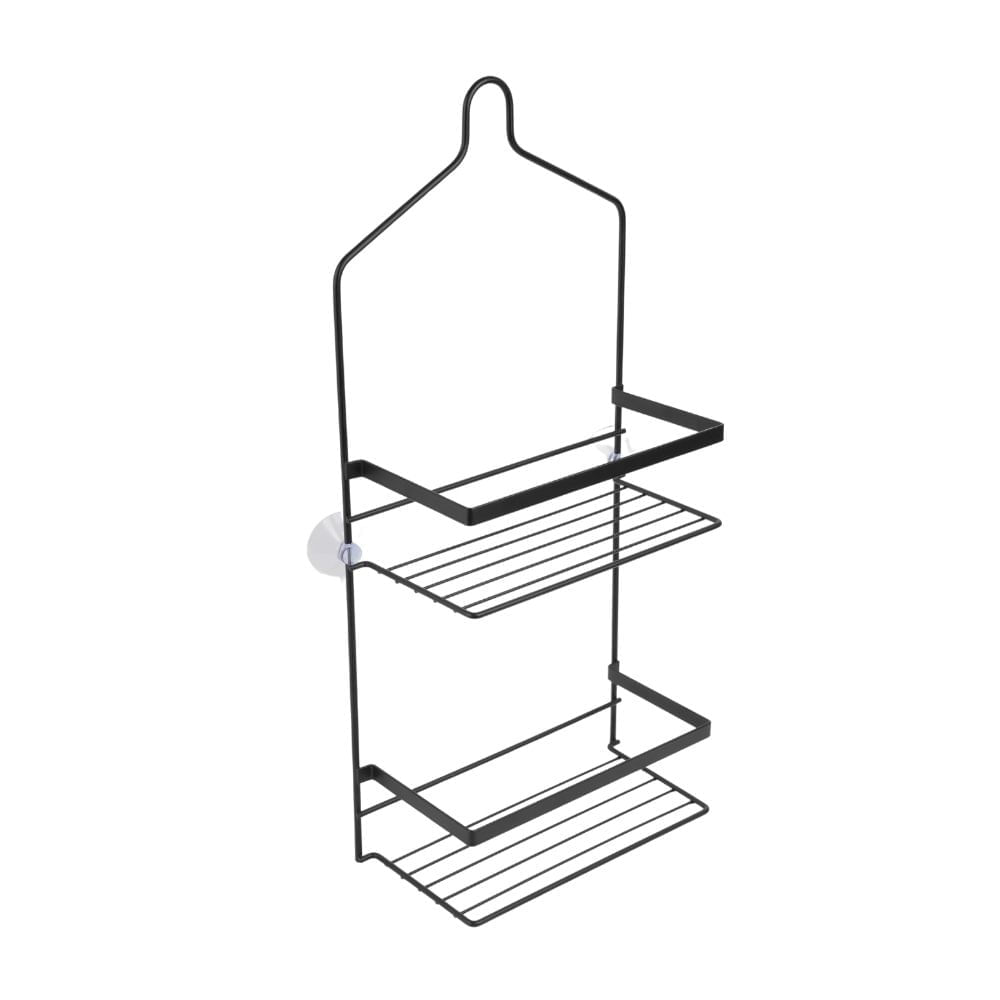 Organizador de Ducha Hierro Orange Modelo COMPACT Negro de 2 Niveles