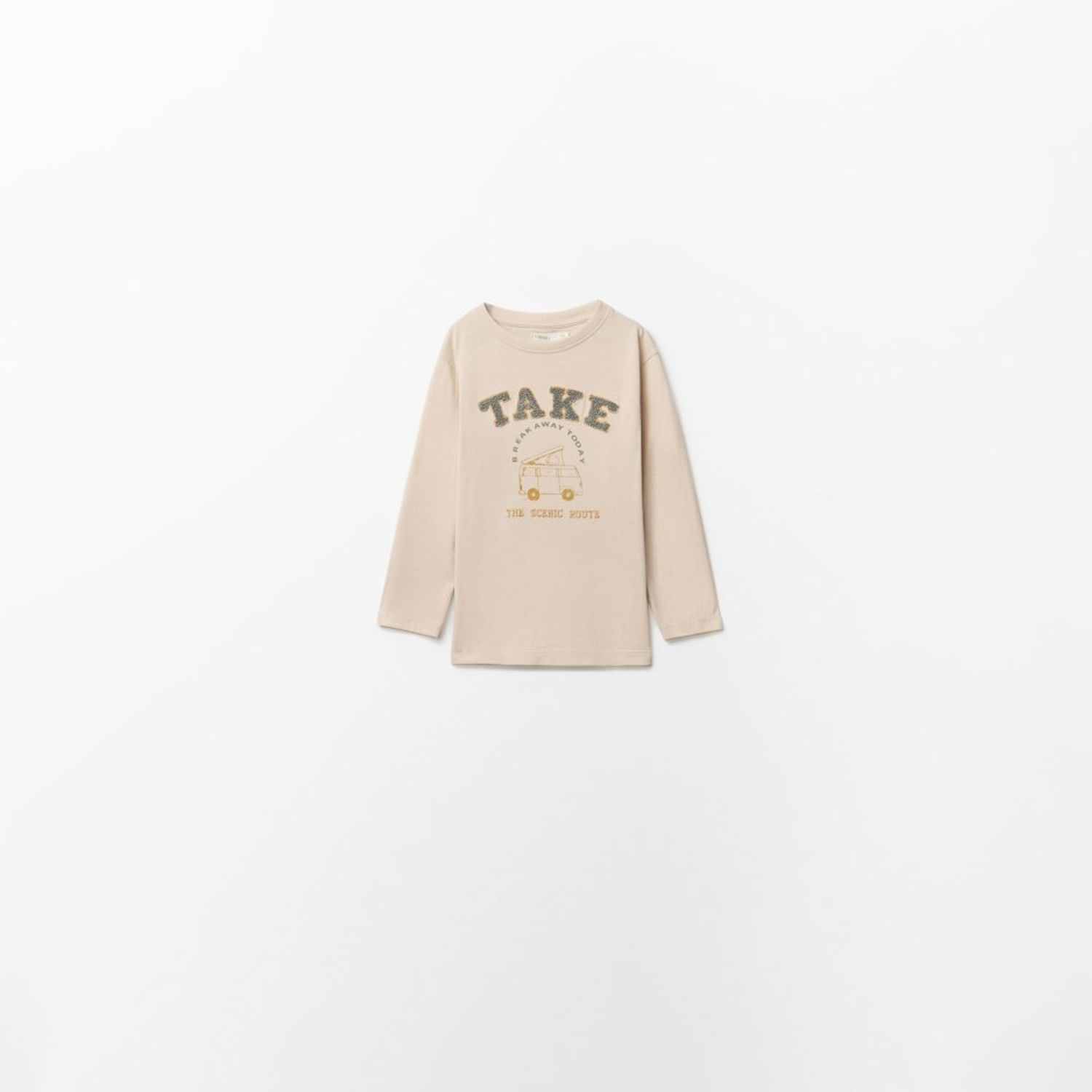 Polo Niño Sfera Patch Toalla Caravan Crudo