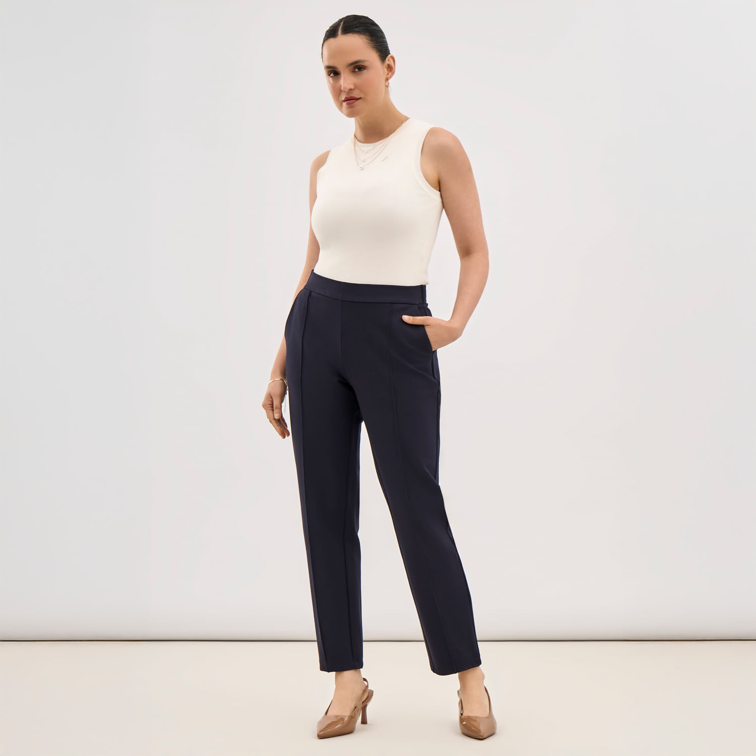 Pantalón Mujer Zafin Ponti