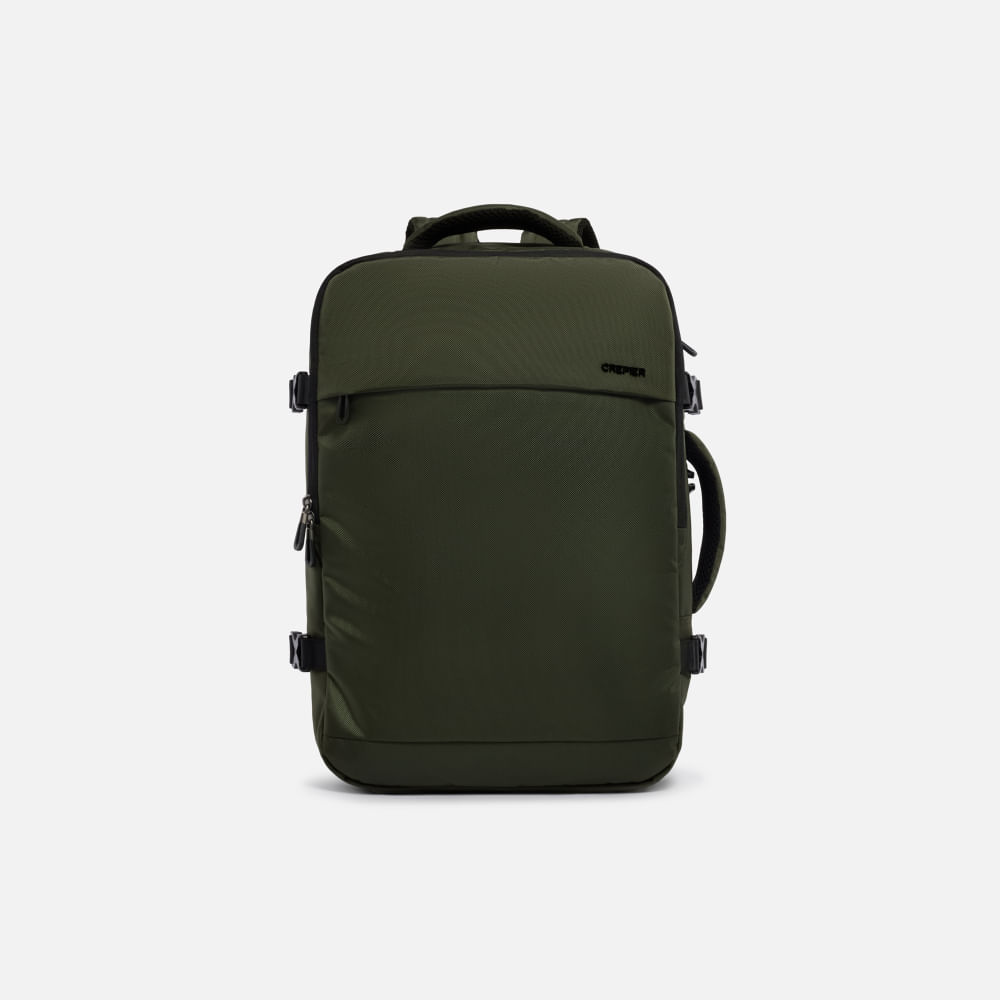Mochila Viajera Preston 3.0 Grande Verde Militar