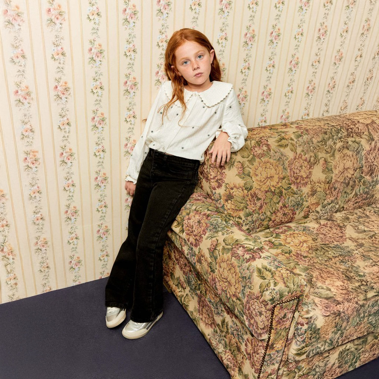 Jean Niña Sfera Flare Negro